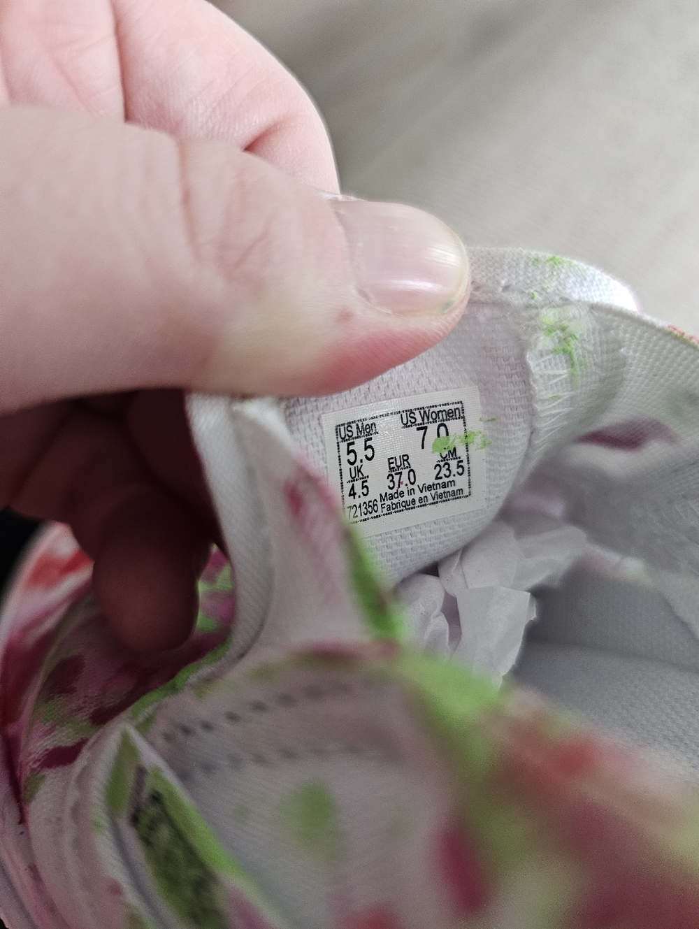 Vans Paint Splatter Sneakers - Picture 7 of 7